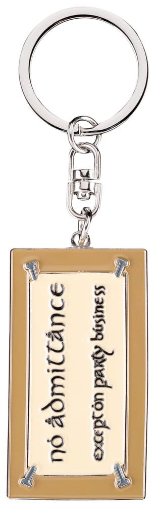 Herr der Ringe Schlüsselanhänger No Admittance Sign - Anime Figuren günstig kaufen