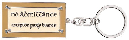 Herr der Ringe Schlüsselanhänger No Admittance Sign - Anime Figuren günstig kaufen