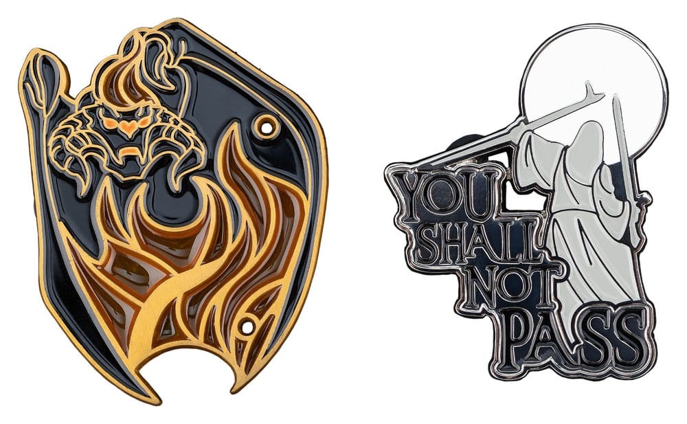 Herr der Ringe Ansteck-Pin Doppelpack You Shall Not Pass - Anime Figuren günstig kaufen