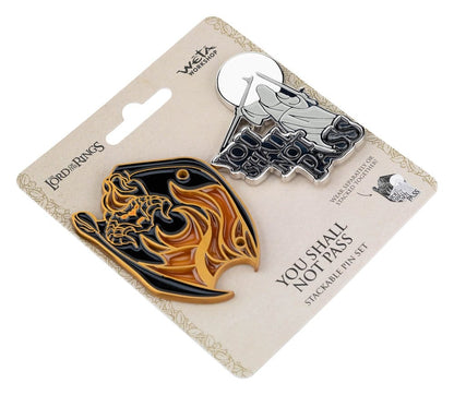Herr der Ringe Ansteck-Pin Doppelpack You Shall Not Pass - Anime Figuren günstig kaufen