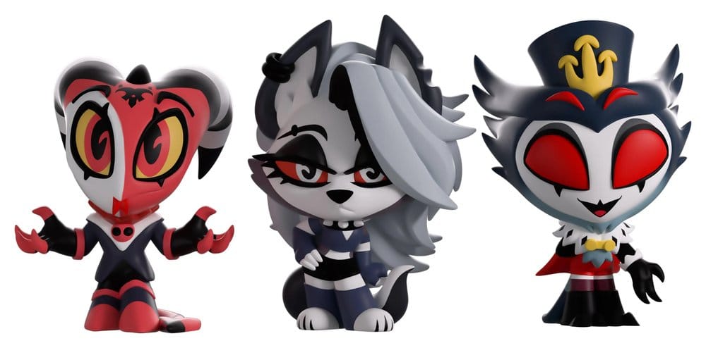 Helluva Boss Mini Tooz Minifiguren 3er-Pack Blitzo, Loona & Stolas - Anime Figuren günstig kaufen