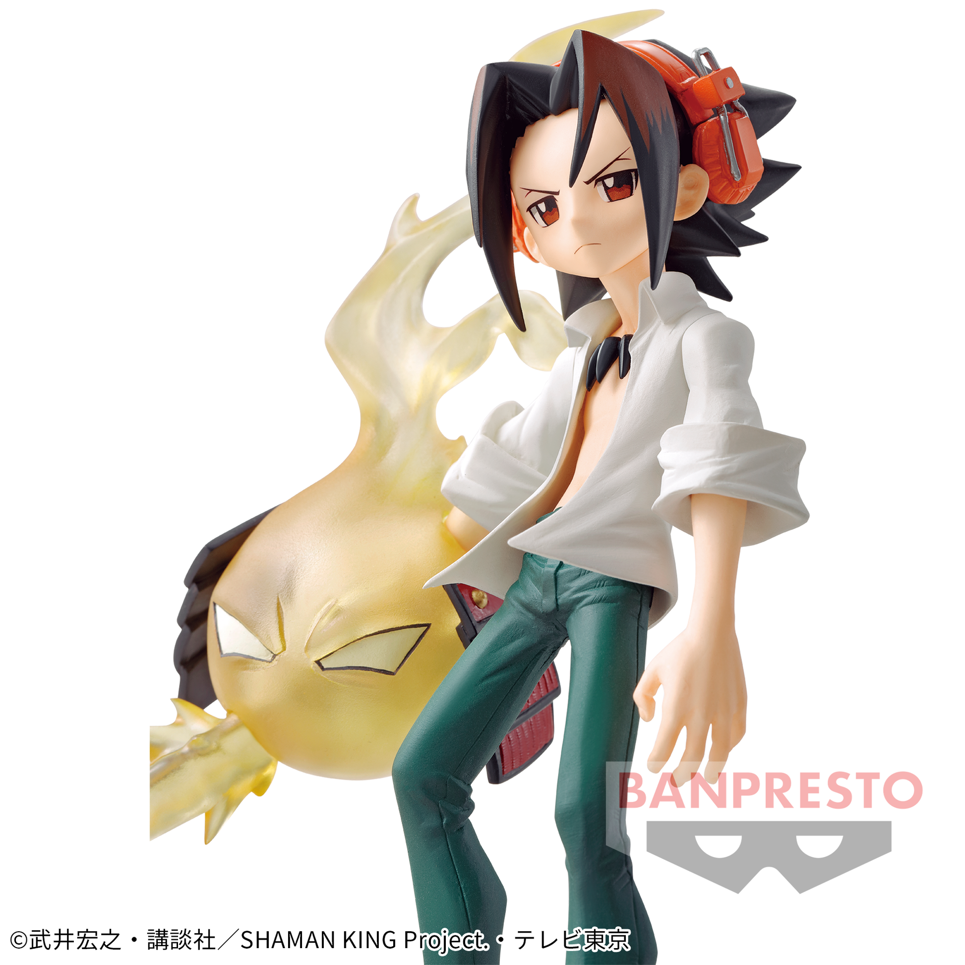 Bandai Banpresto Original SHAMAN KING Anime Figure Yoh Asakura