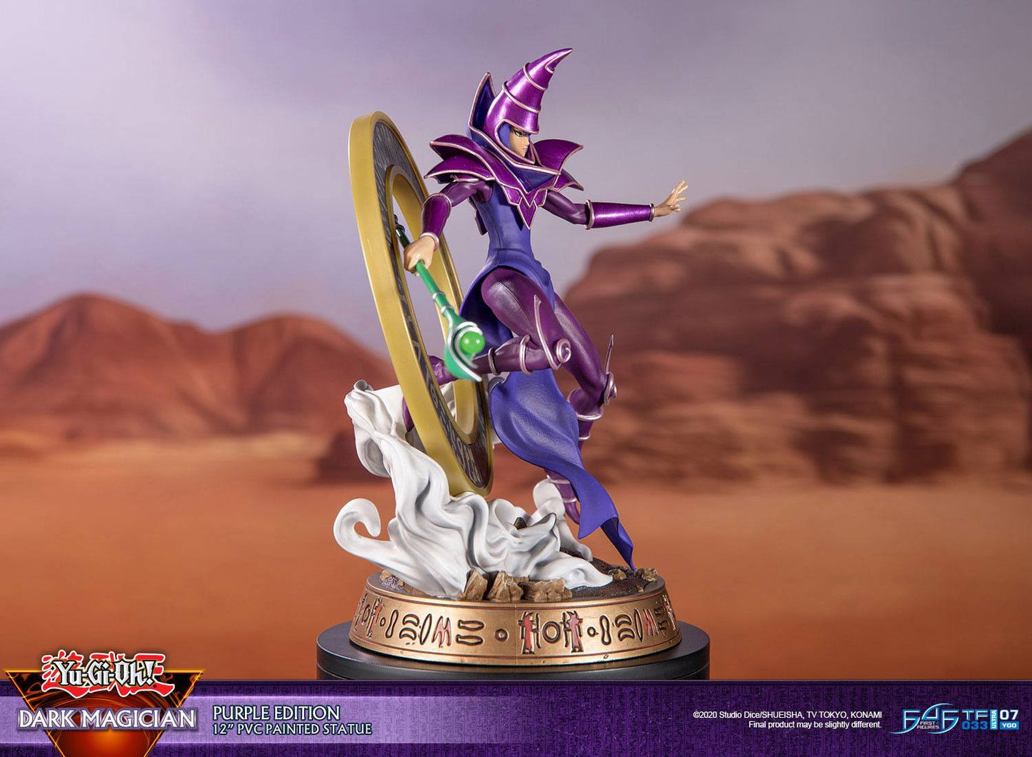 Dark Magician Puprle Version First 4 Figures