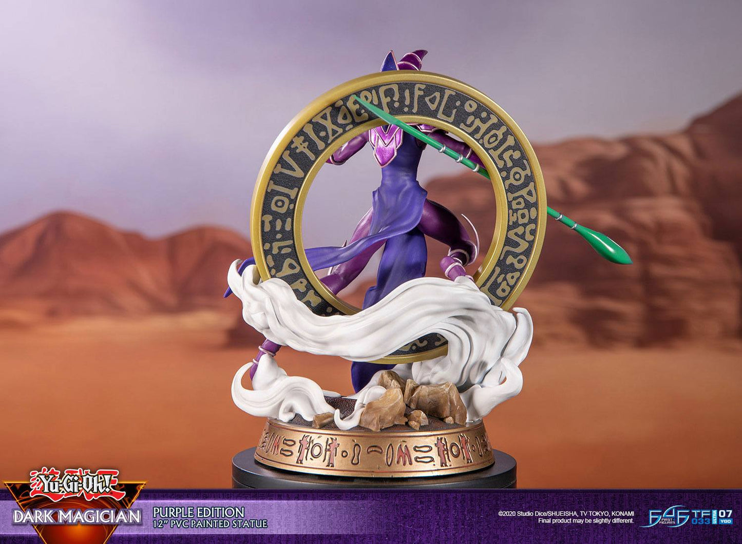 Dark Magician Puprle Version First 4 Figures