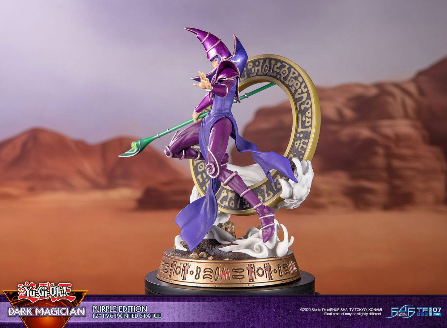 Dark Magician Puprle Version First 4 Figures