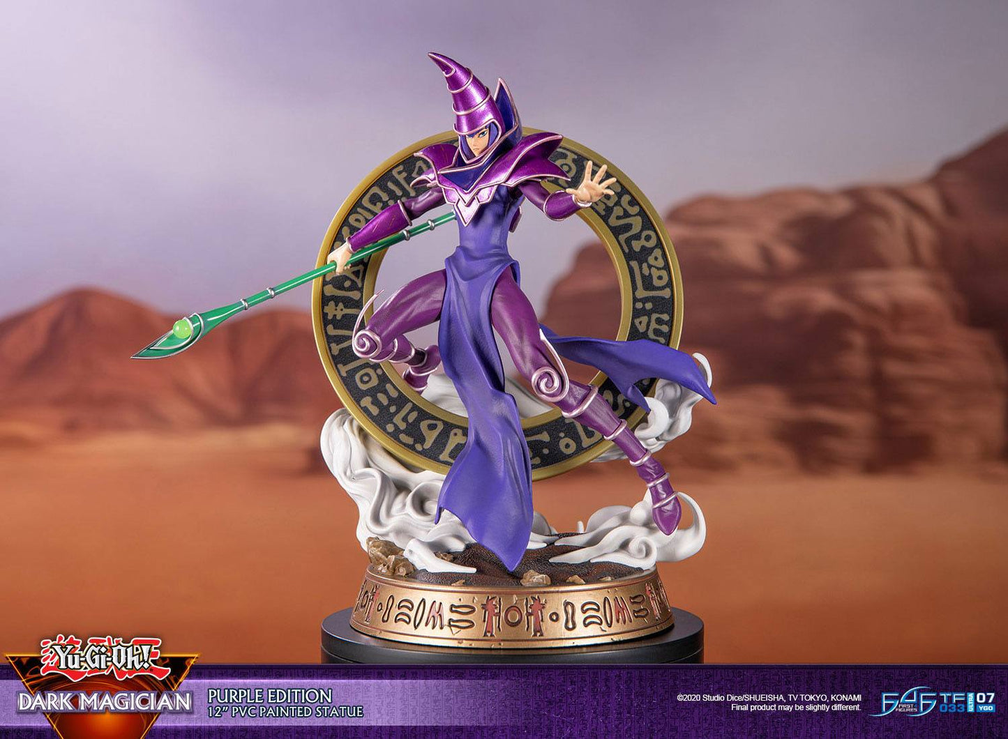 Dark Magician Puprle Version First 4 Figures