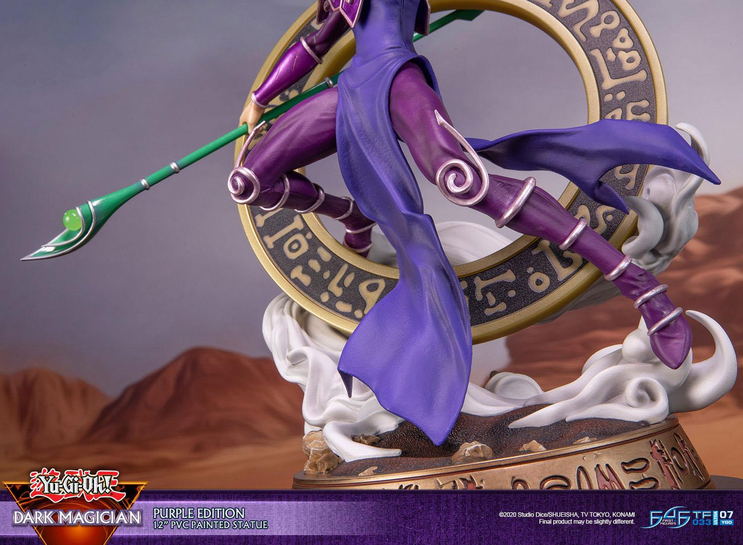 Dark Magician Puprle Version First 4 Figures