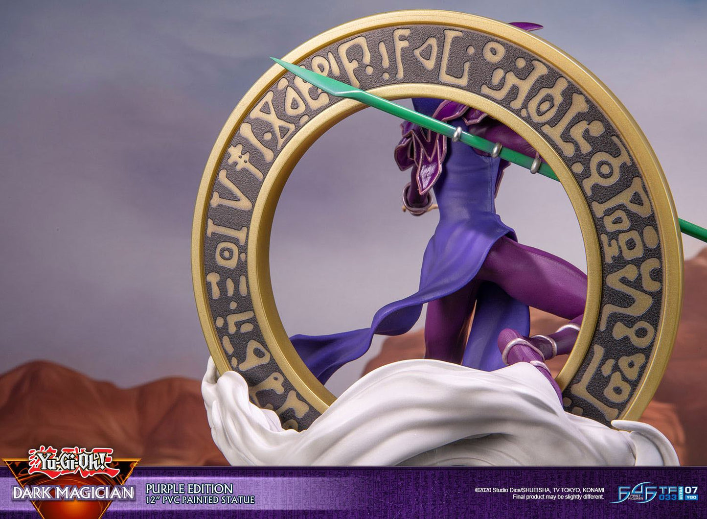 Dark Magician Puprle Version First 4 Figures