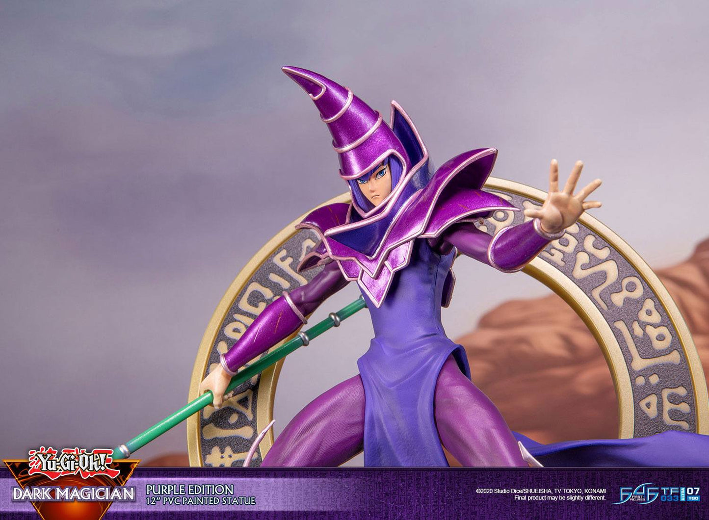 Dark Magician Puprle Version First 4 Figures