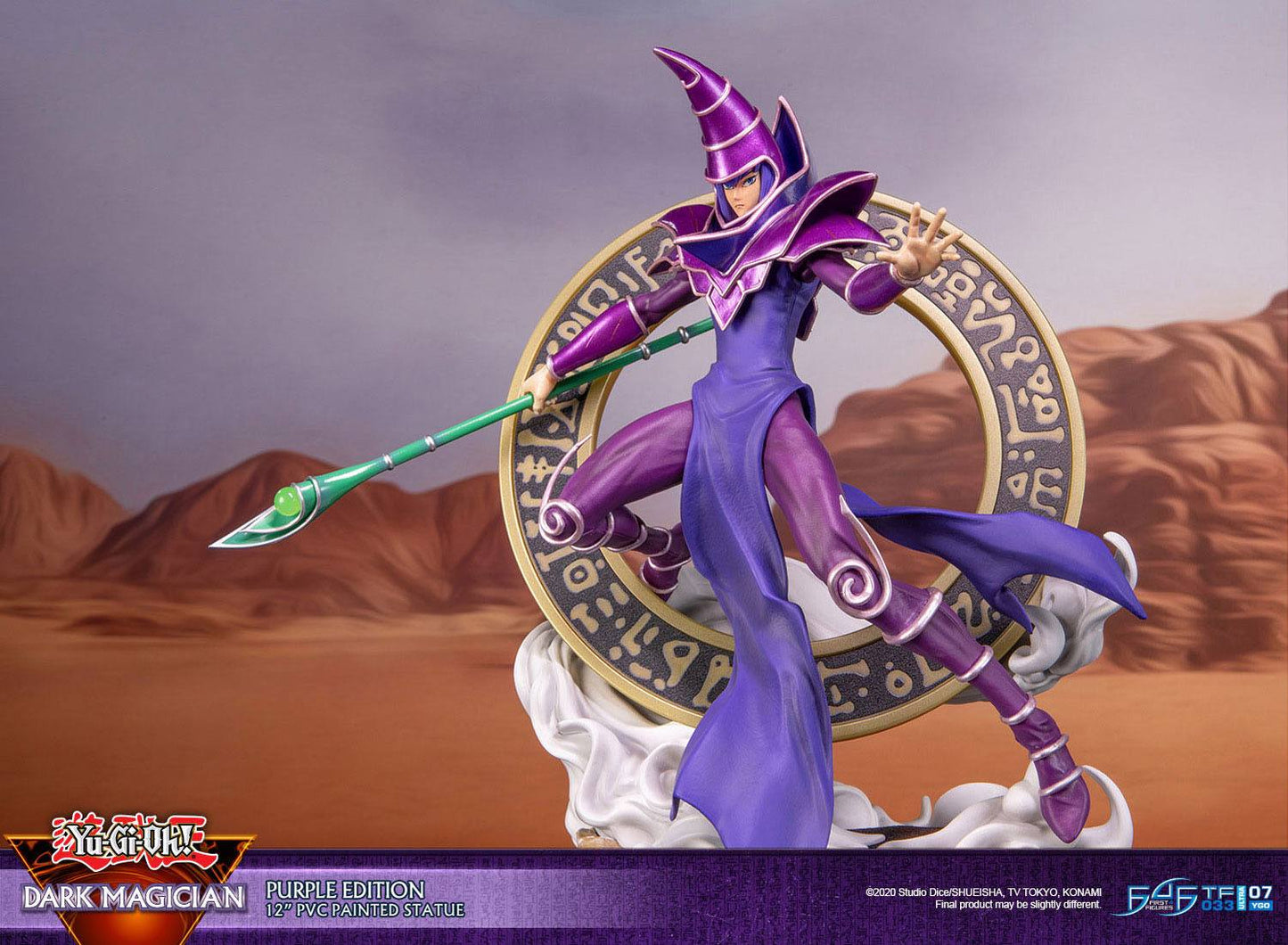 Dark Magician Puprle Version First 4 Figures