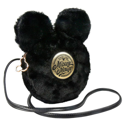 Micky Maus - Schultertasche Plüsch Soft Schwarz - Anime Figuren günstig kaufen