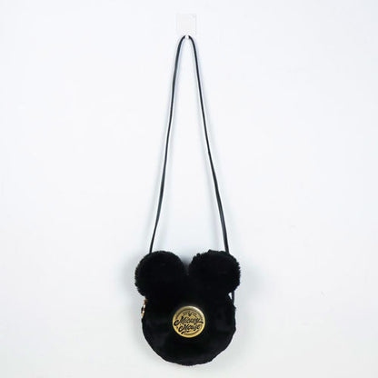 Micky Maus - Schultertasche Plüsch Soft Schwarz - Anime Figuren günstig kaufen